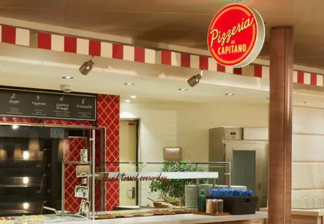 Pizzeria del Capitano - Included in Cruise Fare