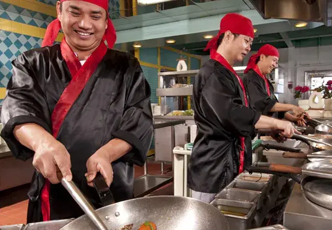 Mongolian Wok - Included in Cruise Fare