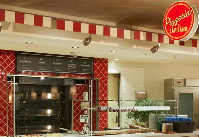 Pizzeria del Capitano - Included in Cruise Fare