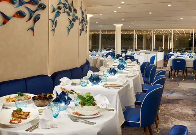 Main Dining Room - Included with a cruise fare