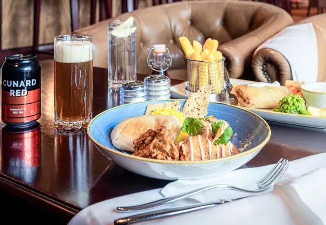Dining at The Golden Lion