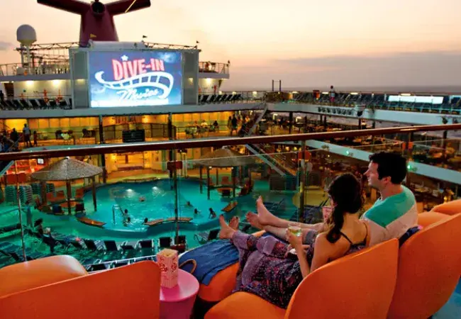 Dive-In Movies - Included with cruise fare